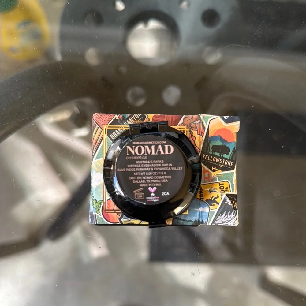 Nomad Cosmetics Eyeshadow Duo in Blue Ridge Parkway & Cuyahoga Valley